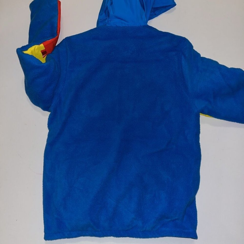 Legos Boys Jacket Large L W JKT Legos hood full zip blue red NWT $180 - Picture 8 of 8
